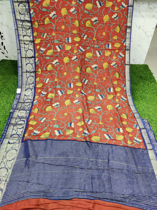 Rust Dola Georgette 11AUG10E