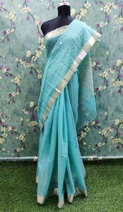 Lux Green Chanderi 15Aug10