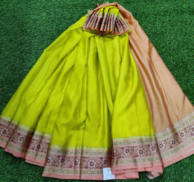 Yellow Warm Georgette 16Aug15E