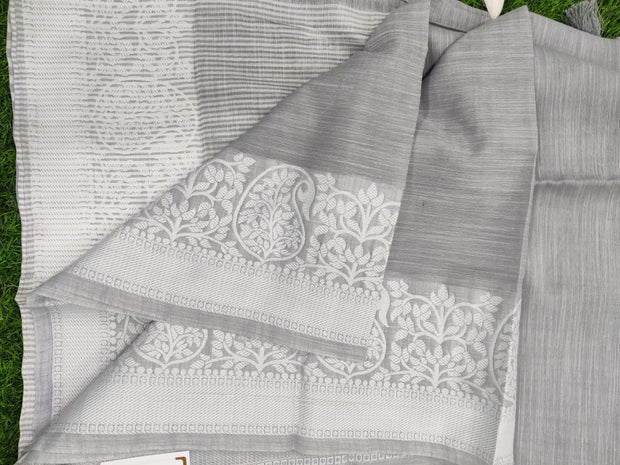 Grey Khadi Cotton 20AUG14