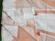 Peach Khadi Cotton 20AUG15