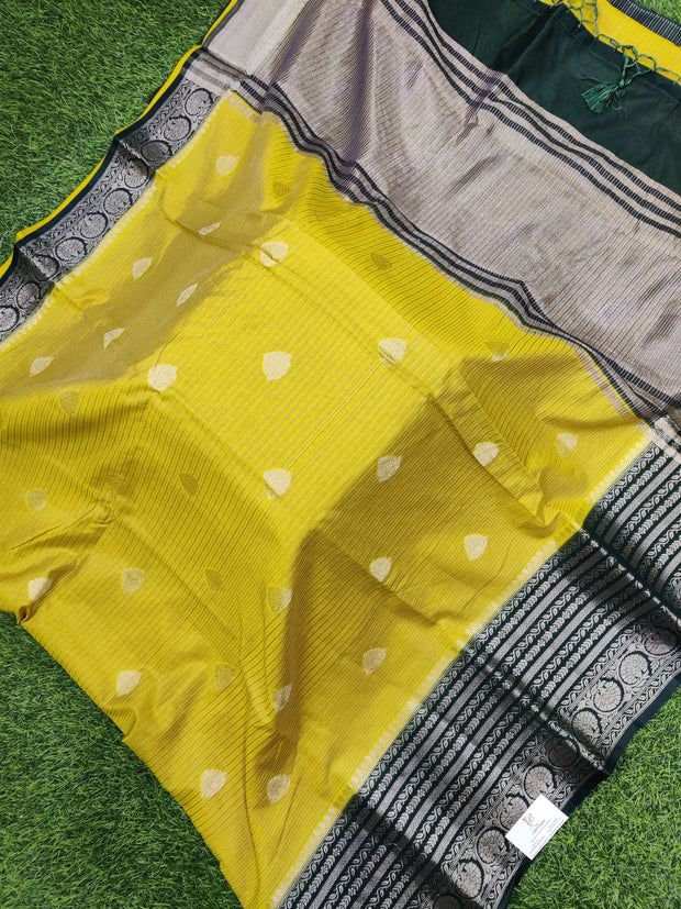 Yellow Kadhi Silk 21AUG8