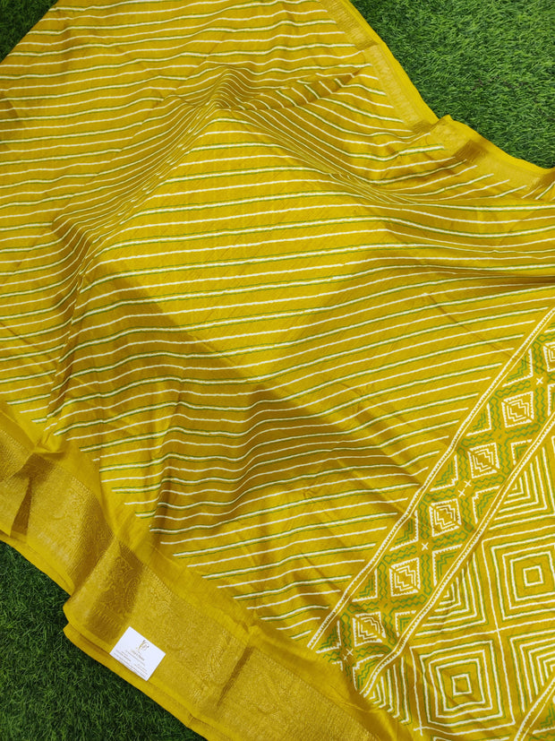 Yellow Dola Silk 23AUG12