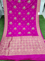 Pink LW Pattu 25AUG7