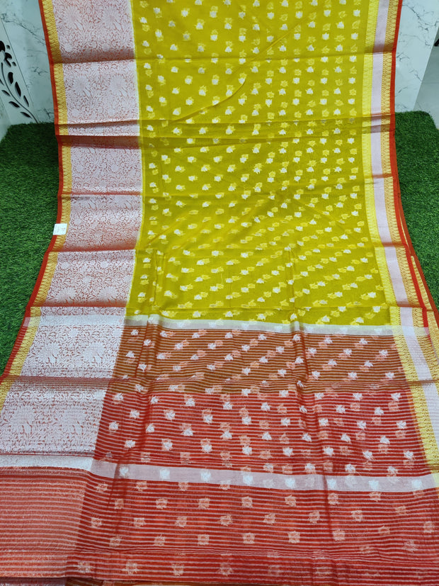 Yellow Kora Banarasi 26AUG5E