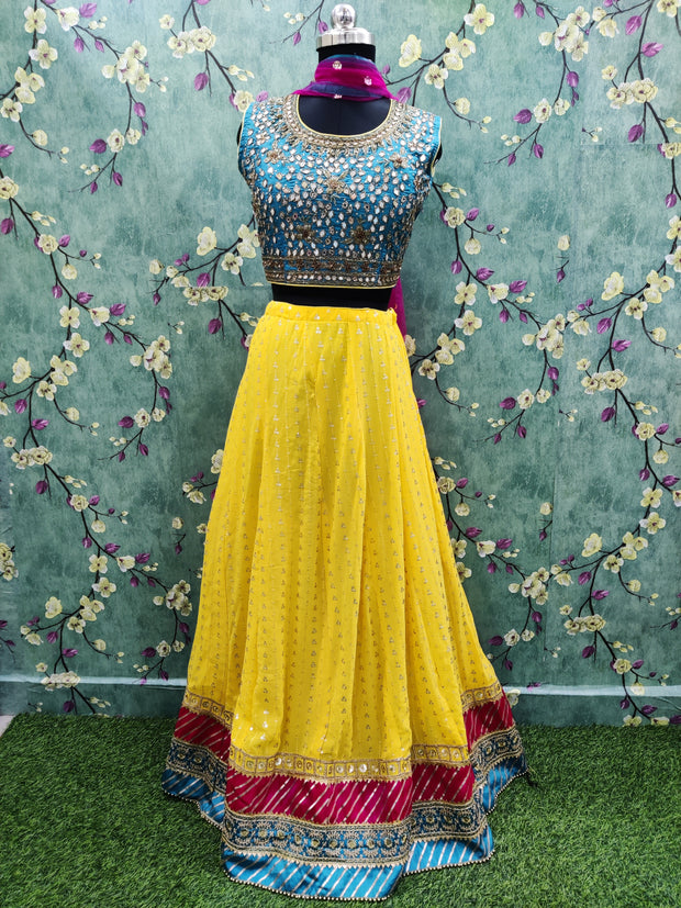 Yellow Croptop 28AUG4E