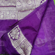 Lavender Georgette Banarasi 30AUG15