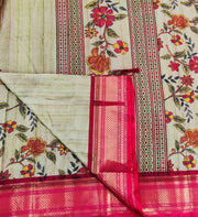 Cream Kalamkari Tussar 2SEP7