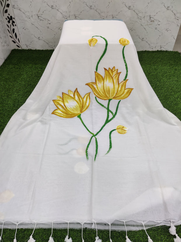 White Khadi Cotton 3SEP5