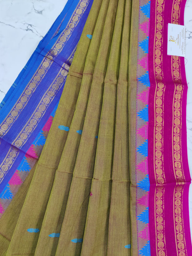 Mustard Yellow Handloom Naryanpet 4SEP15E