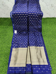 Blue Chanderi Organza 6SEP10