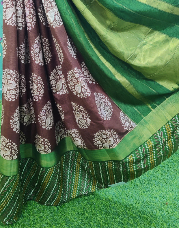 Brown Soft Silk Silk 13SEP11