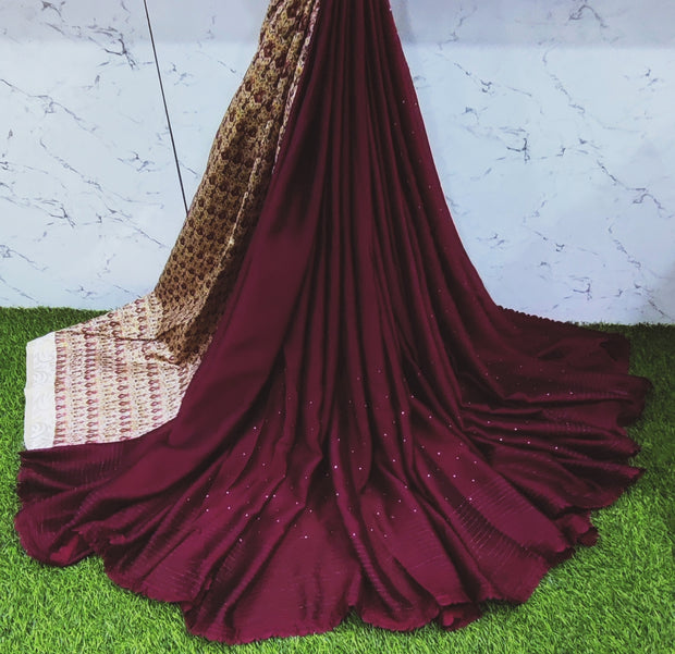 Marron Lw Georgette 17SEP13