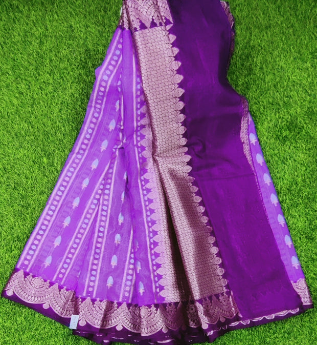 Light Lavender Dola Georgette 23SEP1