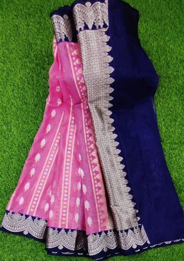 Peach Dola Georgette 23SEP3