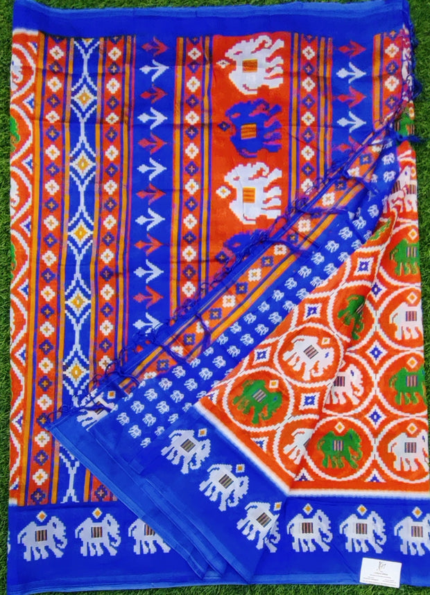 Blue Patola Silk 24SEP4E