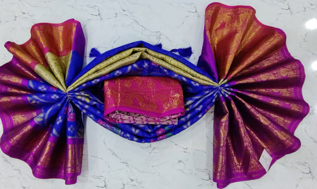 Blue Chanderi 5OCT12