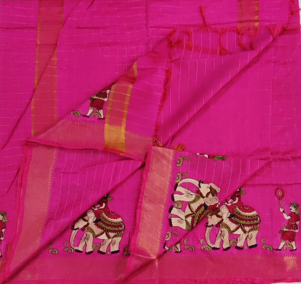 Pink Mangalagiri Handloom 10OCT1