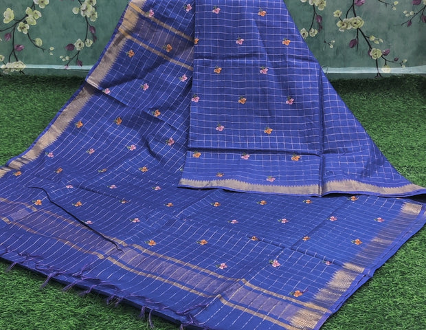 Blue Mangalagiri Checks 4FEB10