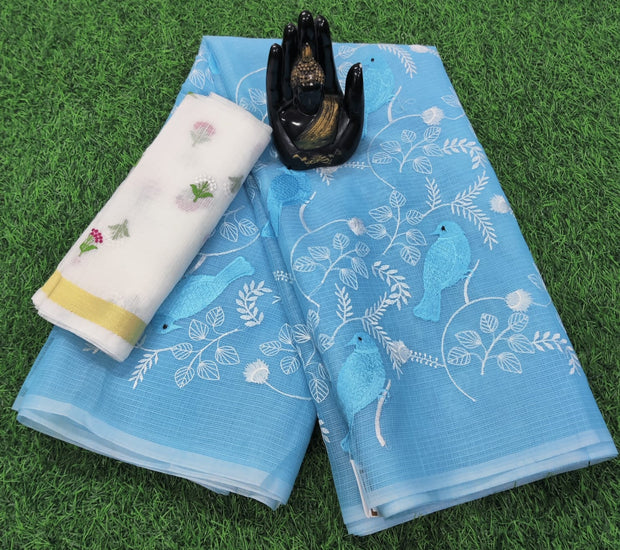 Blue Kota Cotton 23JUn2