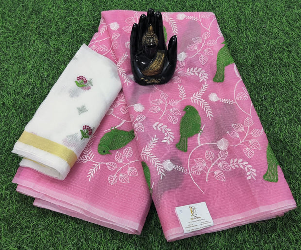 Pink Kota Cotton 23JUn3