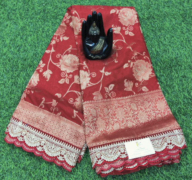 Red Dola Georgette 26JUN5