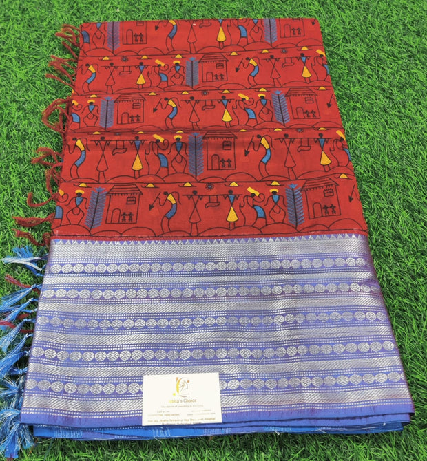 Red Mangalagiri Pattu 28JUN10