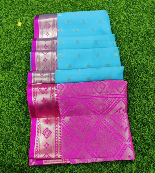 Blue Abaya Pattu 29JUN13