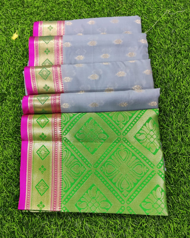 Grey Abaya Pattu 29JUN2