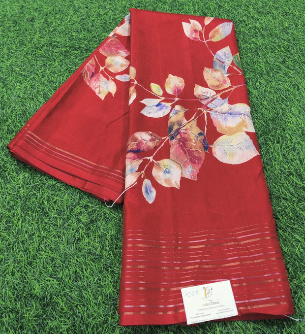 Red Mataka Tussar 30JUN7E