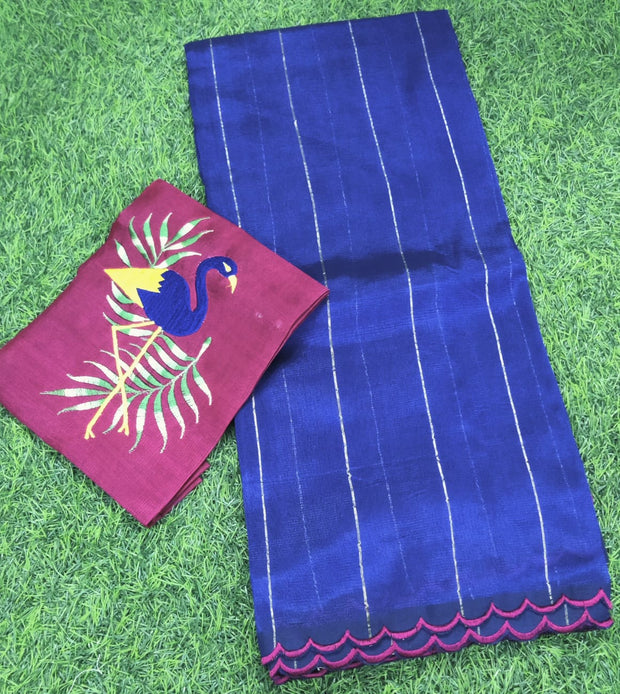 Blue Mangalagiri Pattu 3Jul7