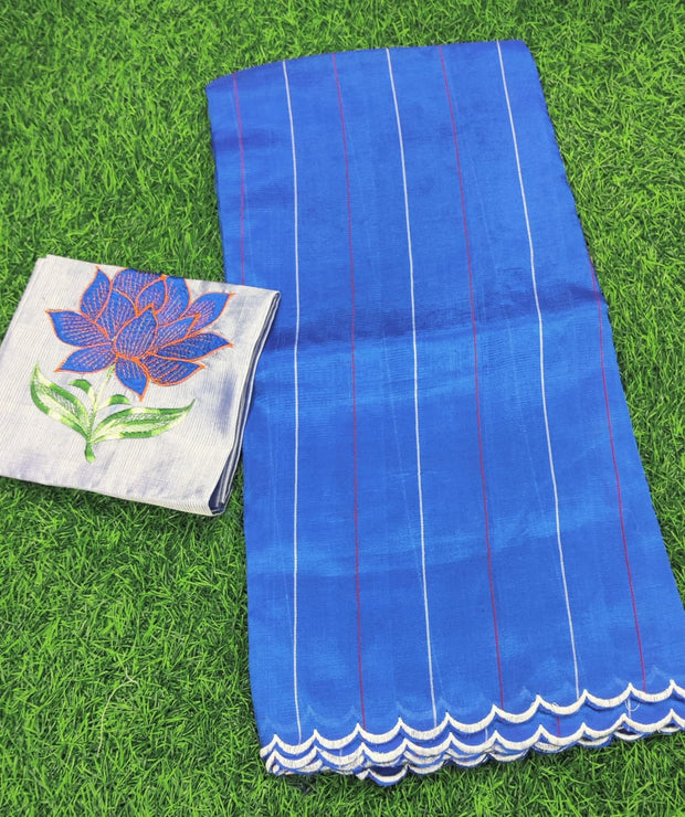 Blue Mangalagiri Pattu 3Jul1