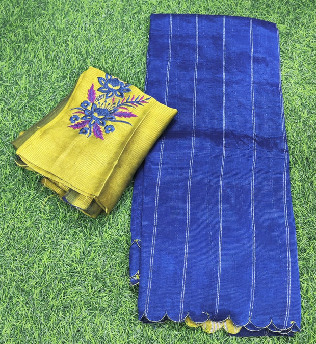 Blue Mangalagiri Pattu 3Jul9