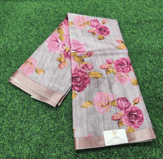 Light Pink Bhagalpur Tussar 4JUL10