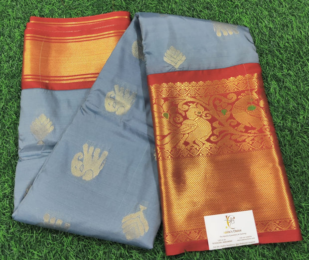 Light Grey LW Kanchi Pattu 5JUL5