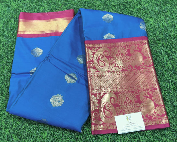 Blue LW Kanchi Pattu 5JUL13