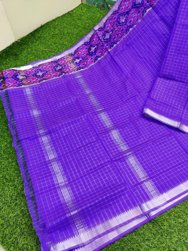 Blue Mangalagiri Handloom Pattu 6JUL1