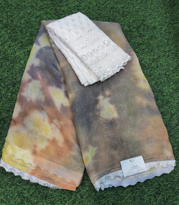 Grey LW Georgette 6JUL11