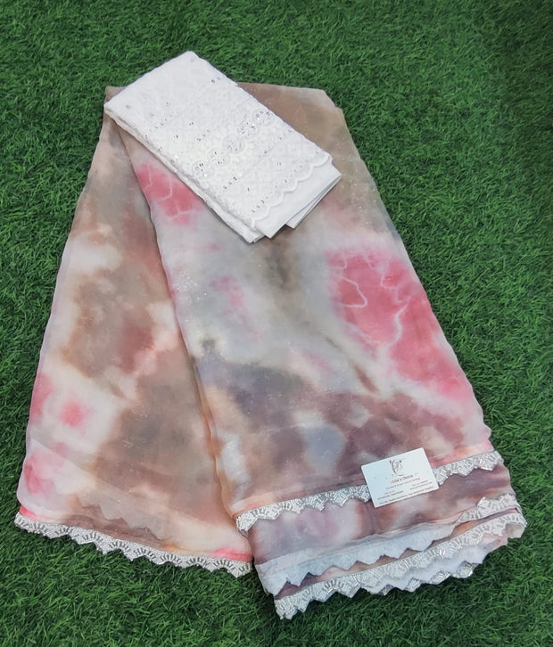 Cream LW Georgette 6JUL10