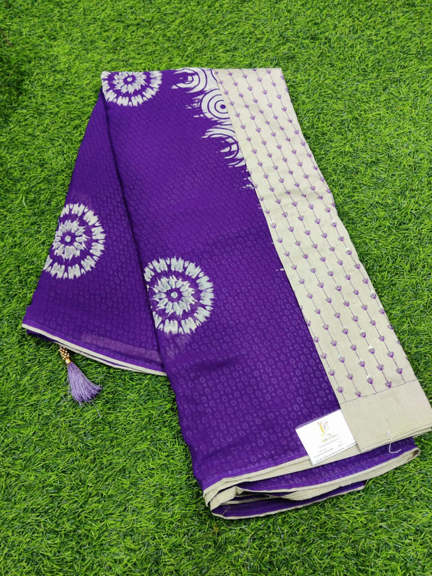 Lavender Bela Georgette 7JUL15
