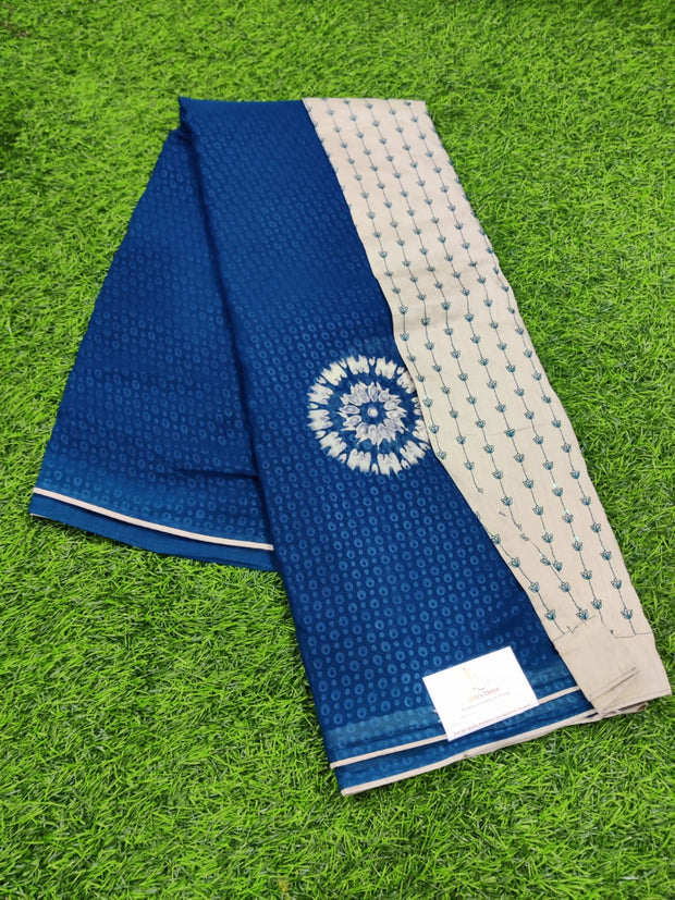 Blue Bela Georgette 7JUL10