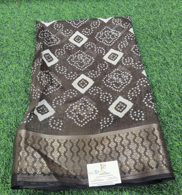 Brown Lotus Voile 7JUL14E