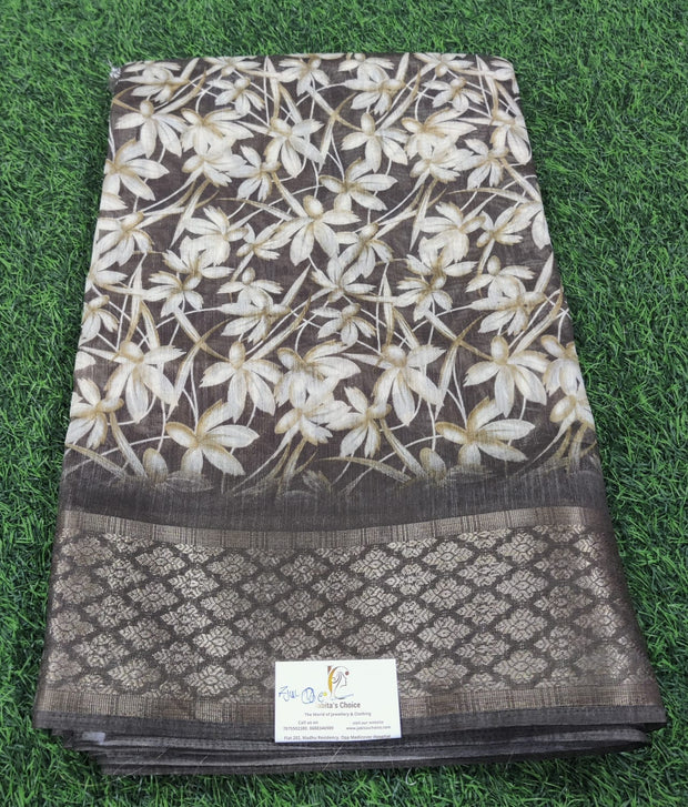 Cream Lotus Voile 7JUL16E