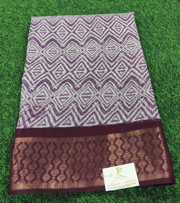 Lavender Jute Voile 7JUL3E