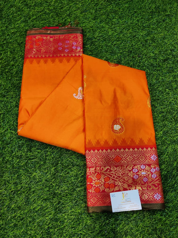 Orange Kanchi Pattu 11JUL5