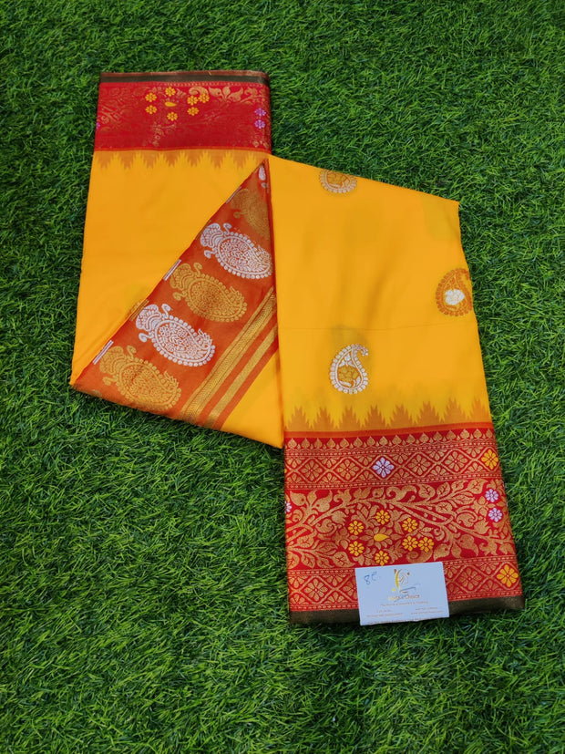 Yellow Kanchi Pattu 11JUL7