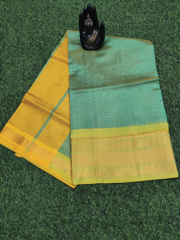 Lux Green Tissue Pattu 17JUL13