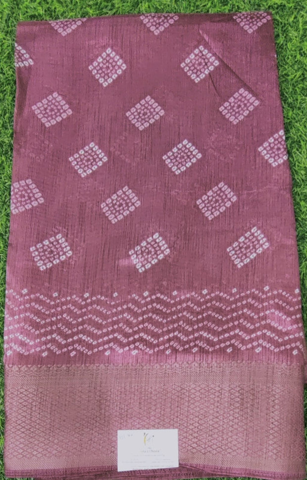 Onion Pink Jute Silk 19JUL1E