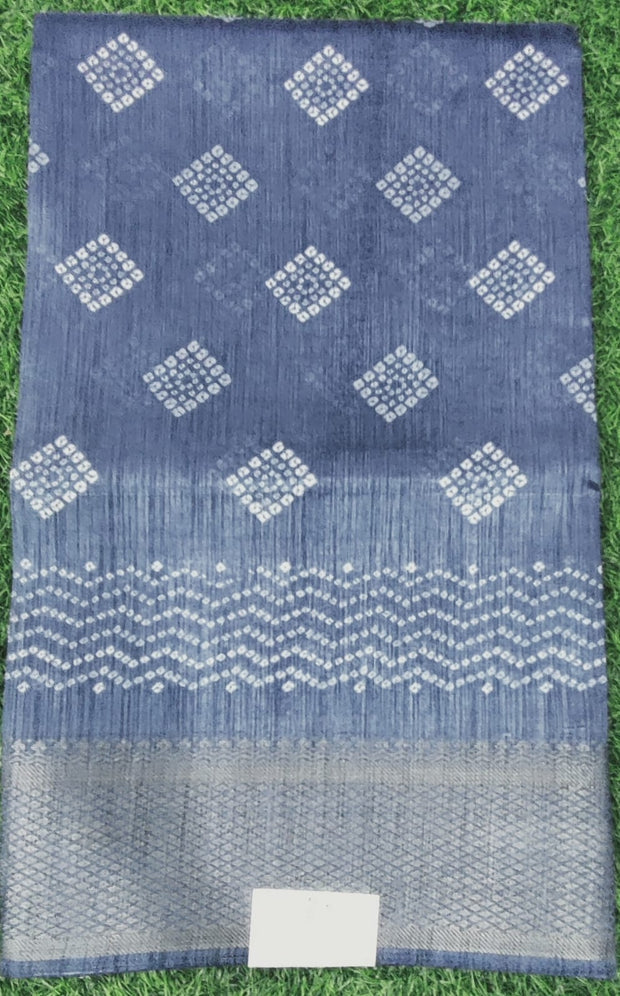 Blue Jute Silk 19JUL8E