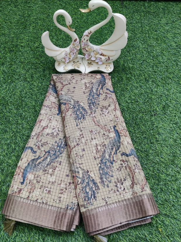 Golden Tussar Silk  20JUL10